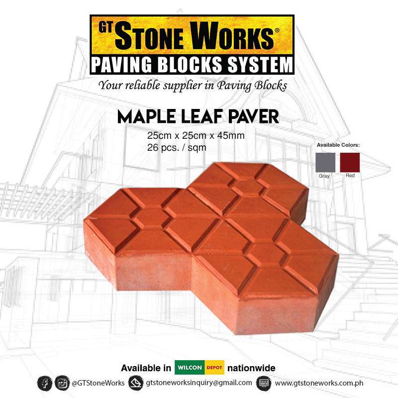 Maple Leaf Paver